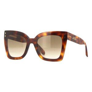 New ISABEL MARANT Havana Square IM0188/S WR9HA Sunglasses Women